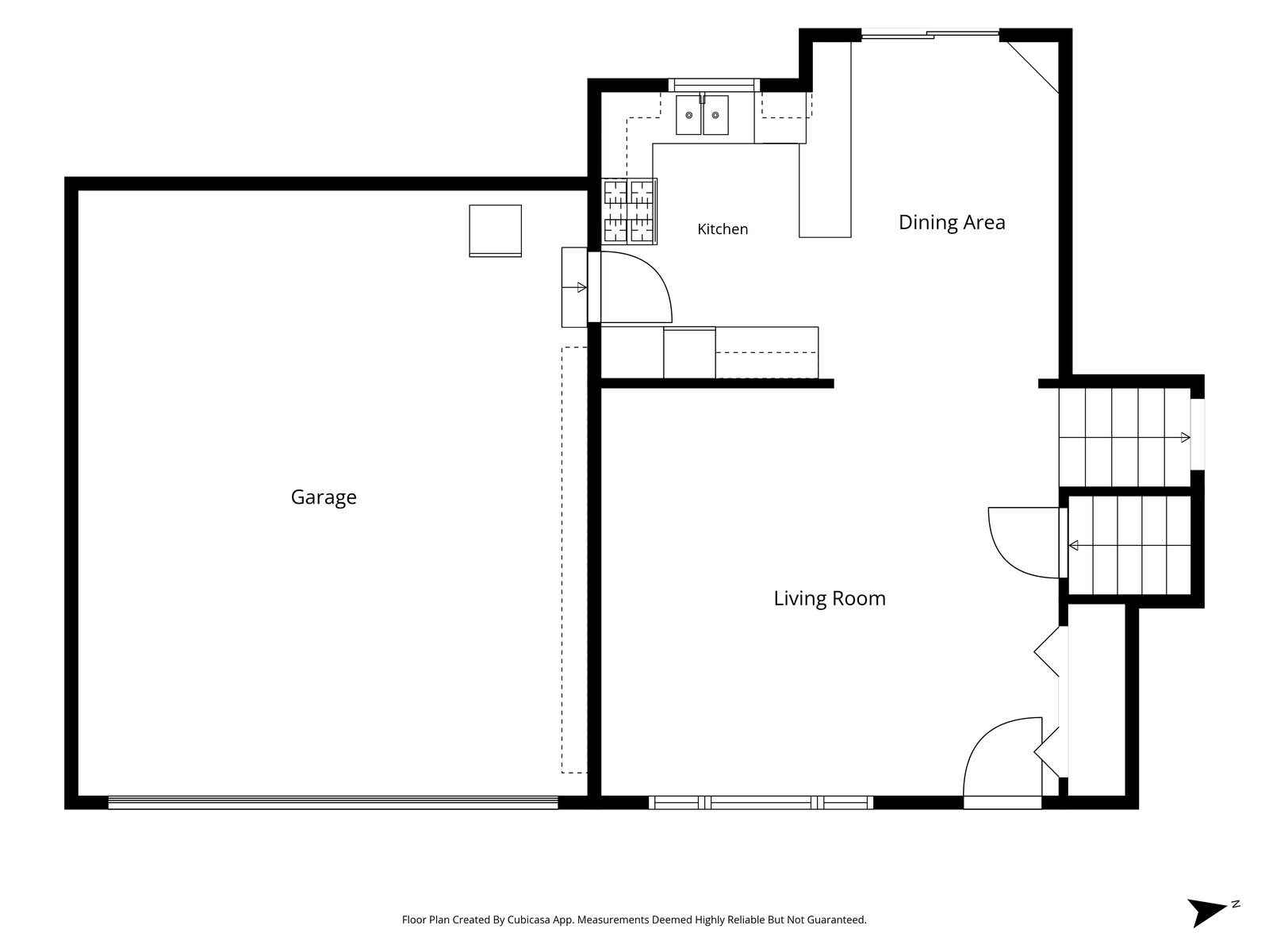 Main level floor plan — 3661 152nd Street West, Rosemount